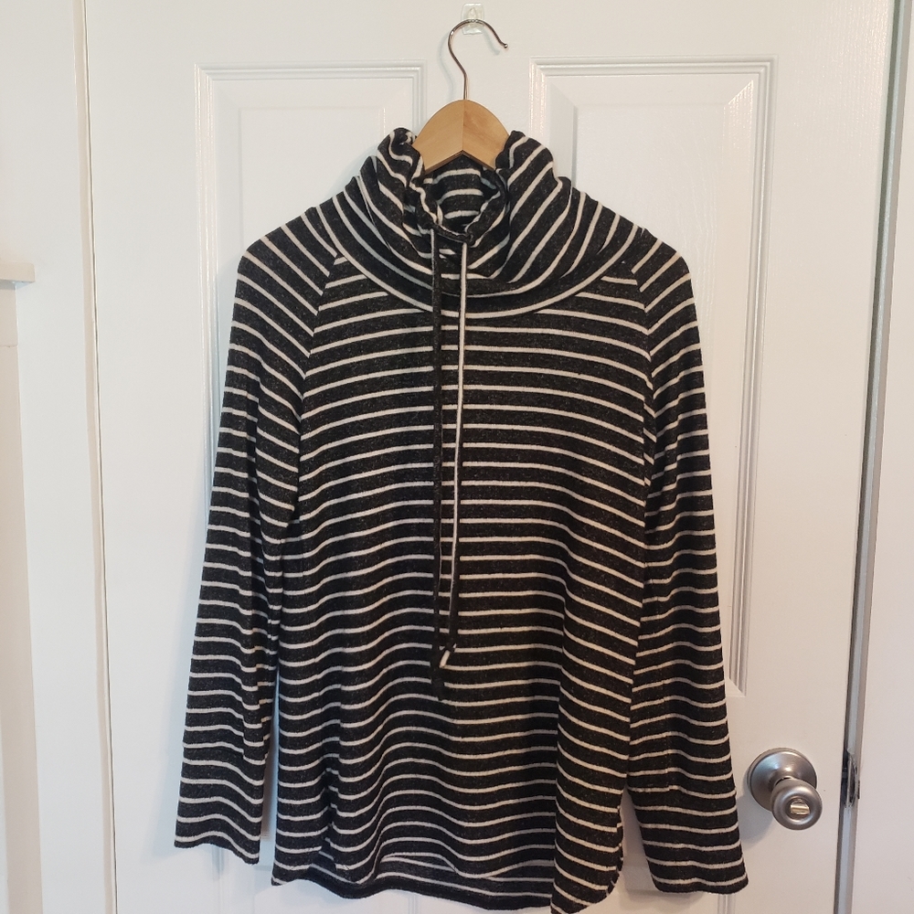 Ultra soft cowl neck sweater